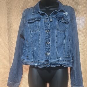 Mossimo Supply Co Blue Jean Jacket Classic Design